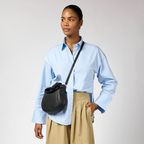 Coco Croissant Soft Grain Leather