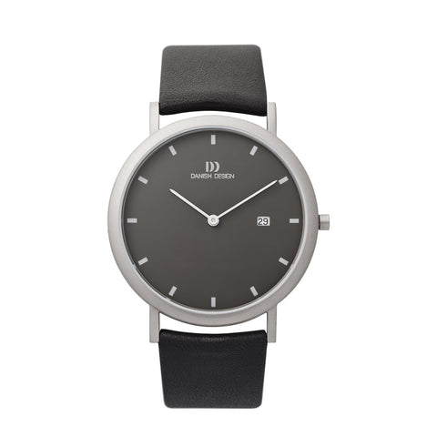 Danish Design Titanium Wristwatch 40mm Dark Grey/Black