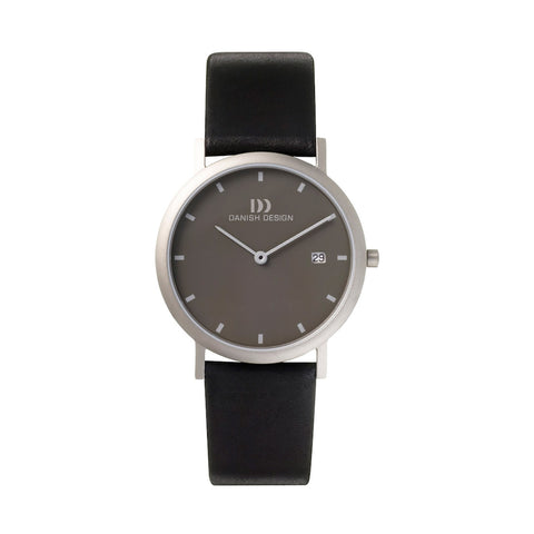 Danish Design Titanium Wristwatch 35mm Dark Grey/Black