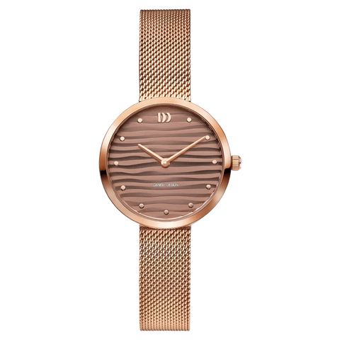 Danish Design-Amelia Ripple Armbåndsur Rose/Choco-Norway Designs