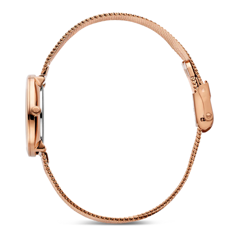 Danish Design-Amelia Ripple Armbåndsur Rose/Choco-Norway Designs