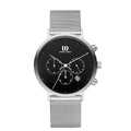 Danish Design-Berlin Black Mesh Chronograph Armbåndsur 40,5mm-Norway Designs