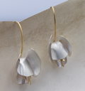 Deco Echo- Orchid Ørepynt Forgylt Sølv- Norway Designs