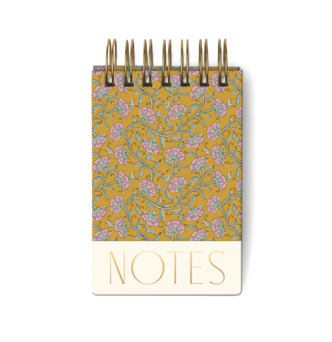 Designworks-Notatblokk Liten Green Vintage Floral-Norway Designs