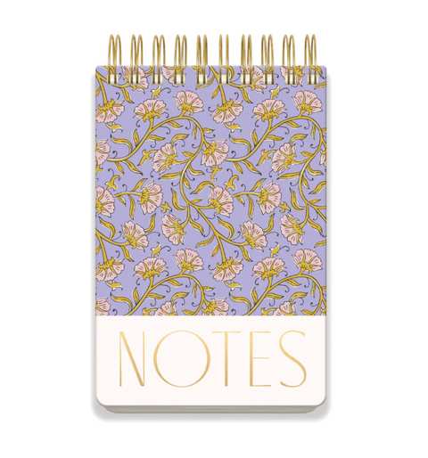 DesignworksNotatblokk Stor Purple Vintage Floral-Norway Designs