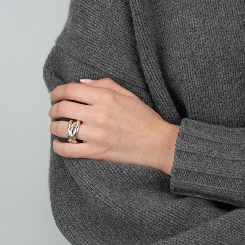 E-Kollektion-F72 Ring Sølv-Norway Designs