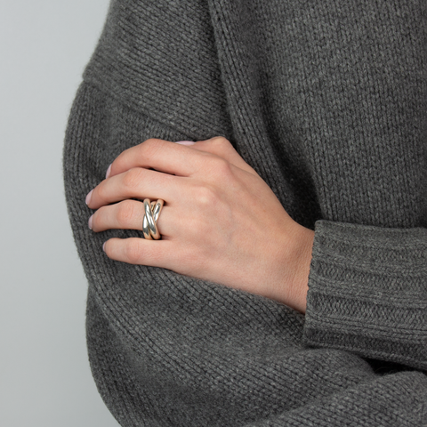 E-Kollektion-F72 Ring Sølv-Norway Designs