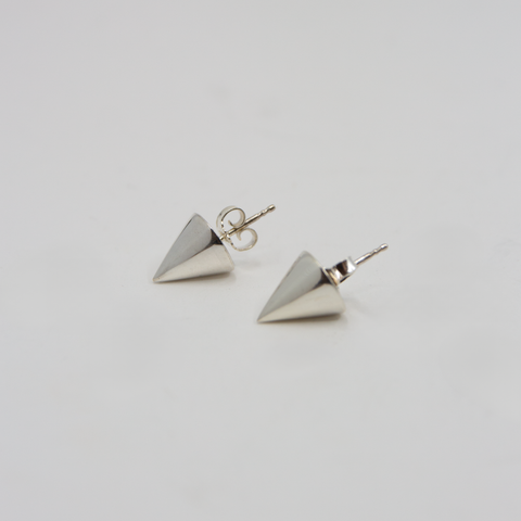 E-Kollektion-Spike Ørepynt Sølv-Norway Designs