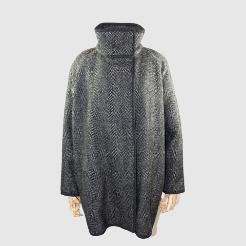 ESP-Insight Coat Tweed Grey-Norway Designs