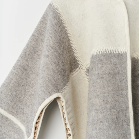 Pledd Jacket Greyscale fra ESP Oslo