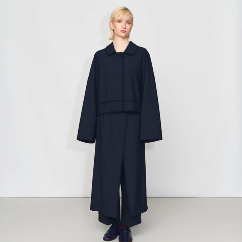 ESP Reform Skirt og Reform Jacket i sort ull 