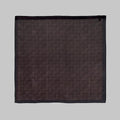 ESP-Weave Print Silk Scarf Brown-Norway Designs