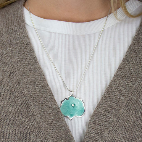 Ea Anheng Stor Lys Aqua - Norway Designs