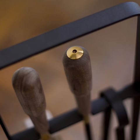 Eldvarm-Companion Set Peisutstyr Emma Classique-Norway Designs