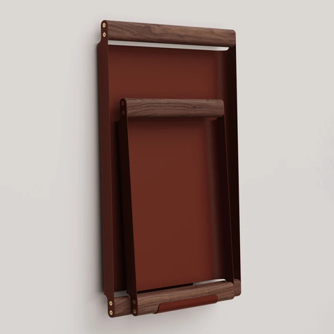 Fumi Stand & Shelf Brun fra eldvarm