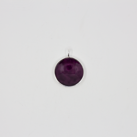 Boble anheng stor i fargen aubergine fra embla