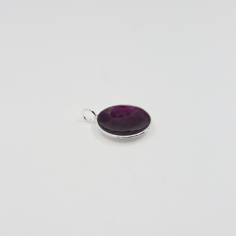 Boble anheng stor i fargen aubergine fra embla