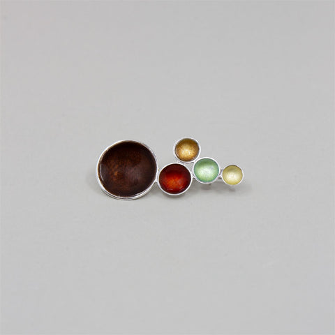 Embla-Boble Nål 5 Bobler Høst-Norway Designs