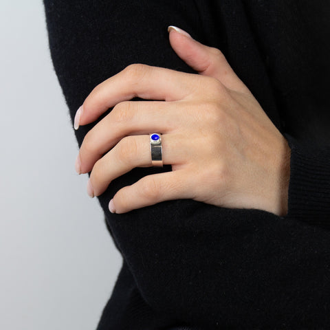 Embla-Boble Ring Mini Blå-Norway Designs