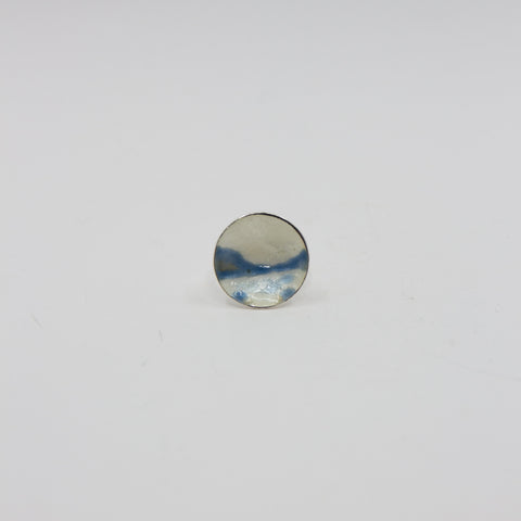 Embla-Boble Ring Stor Himmel Hav-Norway Designs