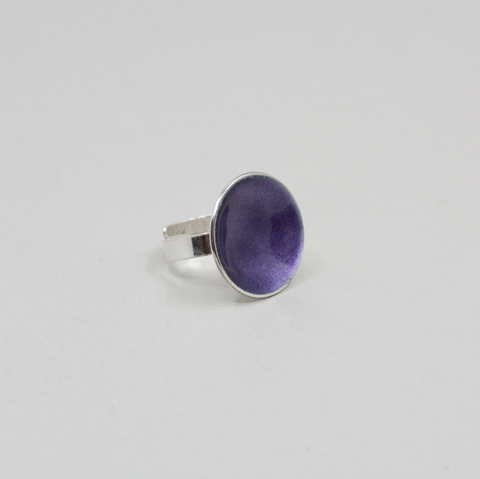 Boble Ring Stor mellom lilla fra embla