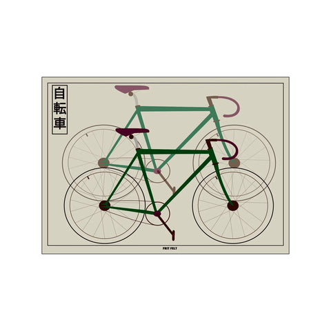 Plakat 70x100cm Cykel