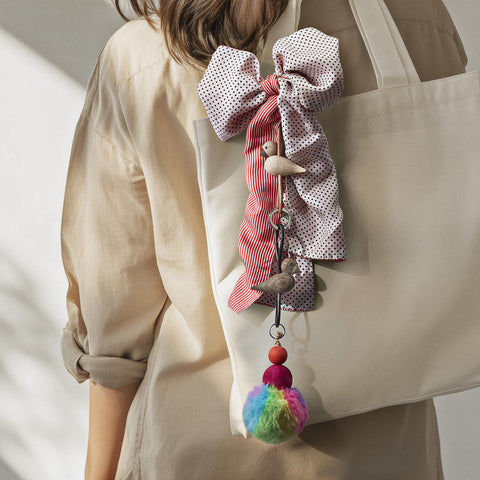 Kay Bojesen-Fugl Nøkkelring Eik/Lær-Norway Designs