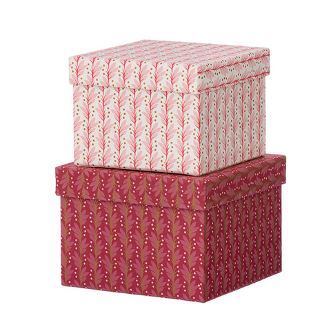 Bungalow-Gaveeske Kvadrat Høy Naya Scarlet Small-Norway Designs