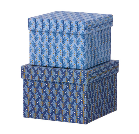 Bungalow-Gaveeske Kvadrat Høy Naya Midnight Small-Norway Designs