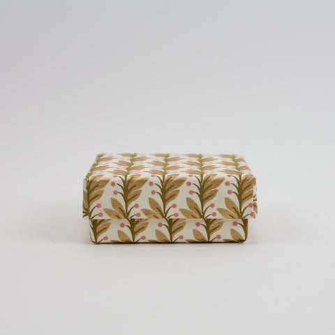 Bungalow-Gaveeske Kvadrat Lav Naya Gull/Hvit Small-Norway Designs