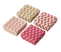Bungalow-Gaveeske Kvadrat Lav Naya Rod/Rosa Small-Norway Designs