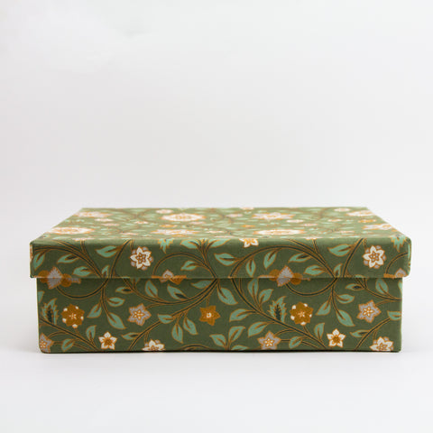 Bungalow-Gaveeske Rektangel Roja Olive Medium-Norway Designs