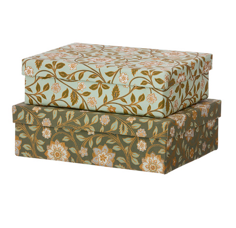 Bungalow-Gaveeske Rektangel Roja Olive Medium-Norway Designs