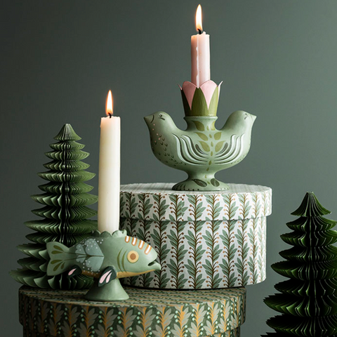 Gaveeske Rund Liten Naya Fern fra Bungalow