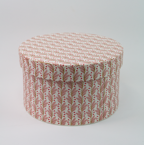 Gaveeske Rund Medium Naya Scarlet fra Bungalow
