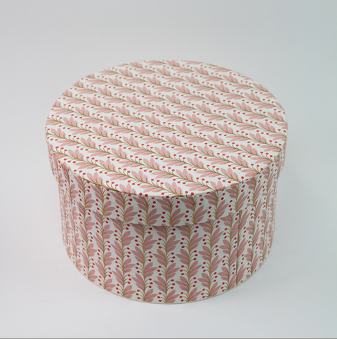 Gaveeske Rund Medium Naya Scarlet fra Bungalow