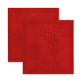 Christmas Servietter 50x50cm Dyp Rød 2pk fra Georg Jensen Damask