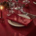 Georg Jensen Damask - Tekstilservietter 2-Pack 50x50 Deep red - Norway Designs