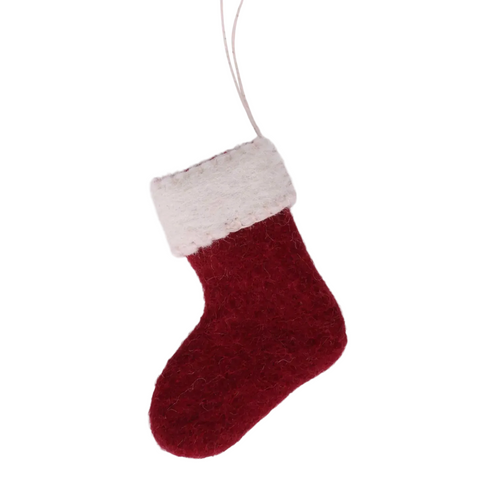 Gry&Sif - Julepynt Julesokk - Mini - Norway Designs