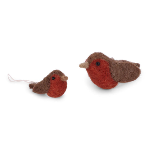 Gry&Sif-Julepynt Rødstruper Sett 2stk-Norway Designs
