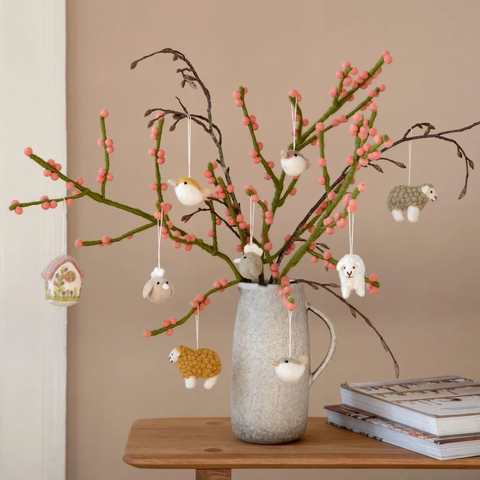 Gry & Sif-Påskepynt Sau Mini-Norway Designs