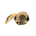 Hillestad - Valmue Ørepynt Klips Bronse - Norway Designs