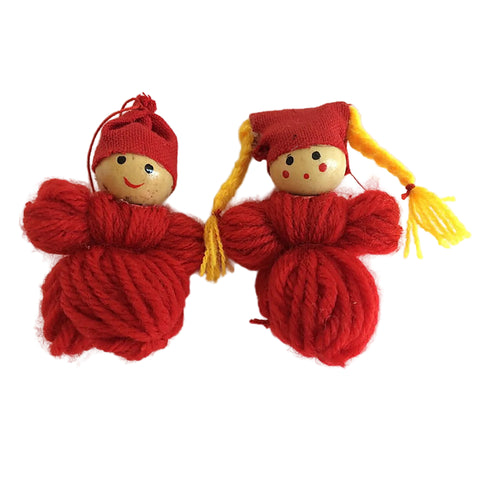 Hemslöjdsprodukter Julepynt Garnnisse Asta