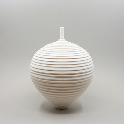 Henrik Rasmussen - Hvit vase - Norway Designs