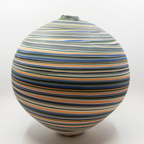 Henrik Rasmussen - Kulevase Porselen H22cm Flerfarget - Norway Designs