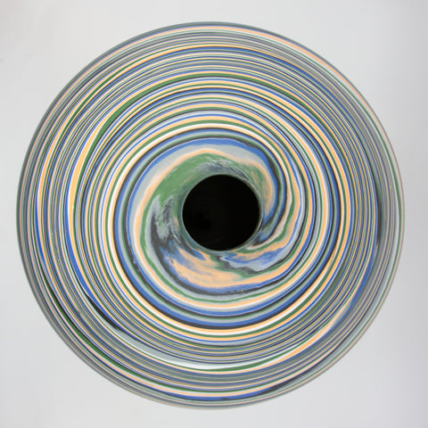 Henrik Rasmussen - Kulevase Porselen H22cm Flerfarget - Norway Designs