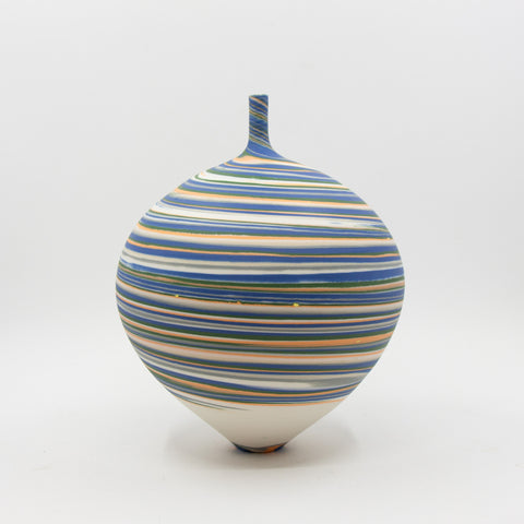 Henrik Rasmussen - Vase Flerfarget Striper - Norway Designs