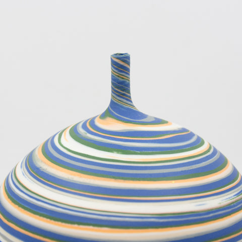 Henrik Rasmussen - Vase Flerfarget Striper - Norway Designs