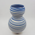 Henrik Rasmussen - Vase Porselen Blå/Hvit - Norway Designs
