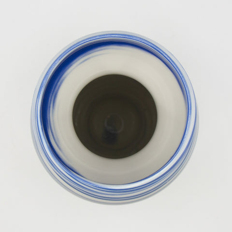 Henrik Rasmussen - Vase Porselen Blå/Hvit - Norway Designs